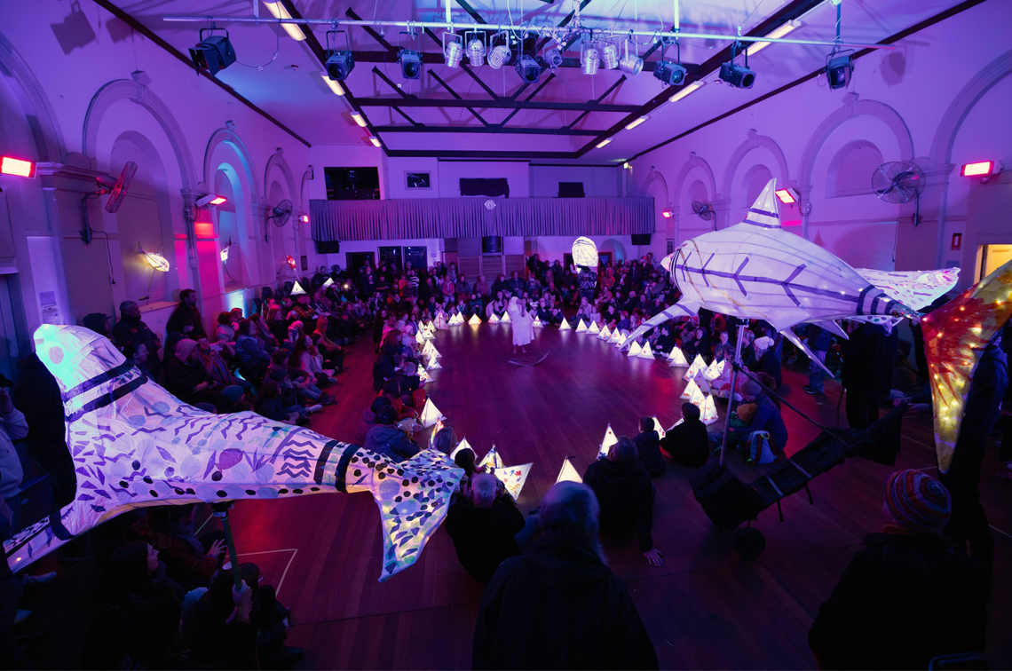 Victor Harbor Winter Whale Fest Kondoli Lantern Parade. Image: City of Victor Harbor