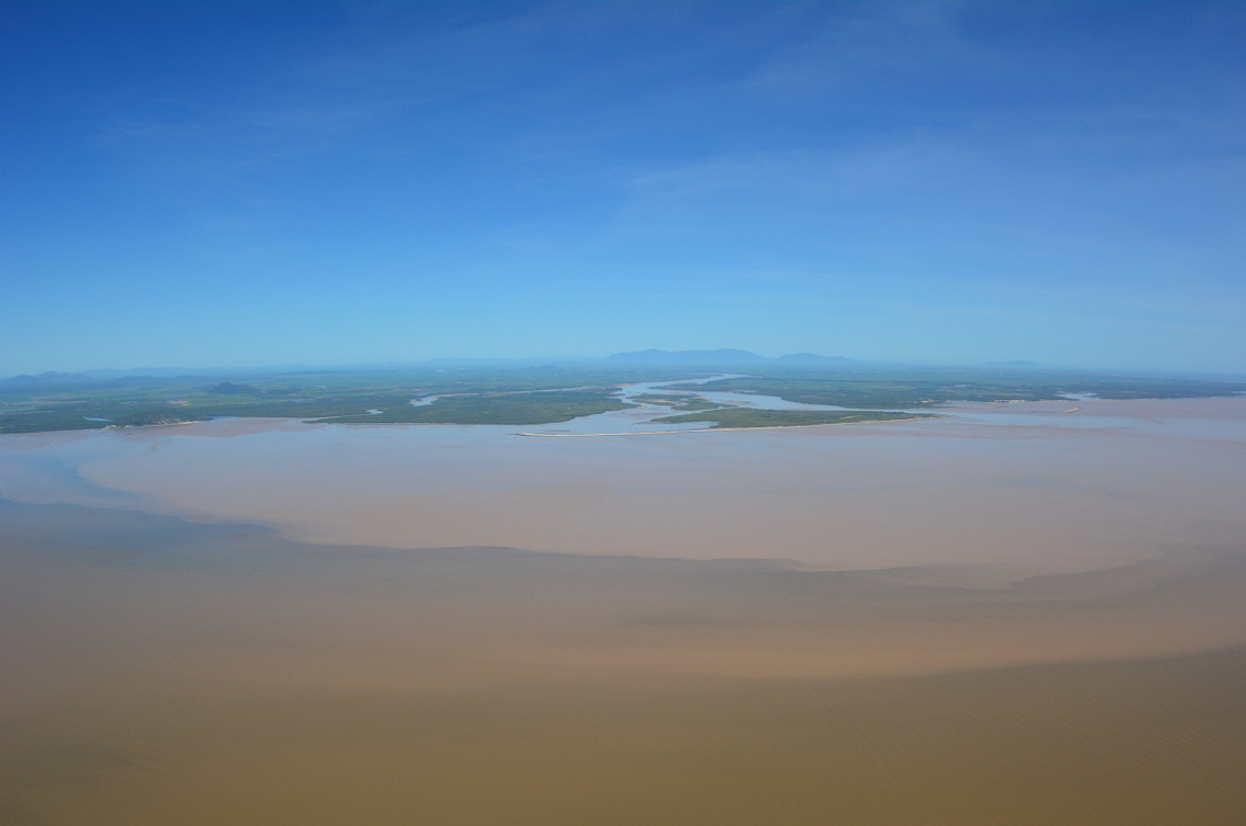 Burdekin River mouth. Image: Matthew Curnock